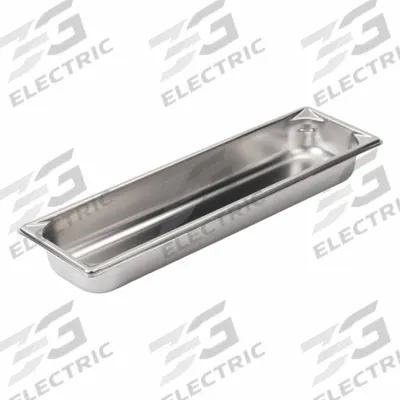VOLLRATH Steam Table Pan: Half Size, Rectangular, 22 ga Gauge, 3.8 qt Capacity - Steam Table Pans