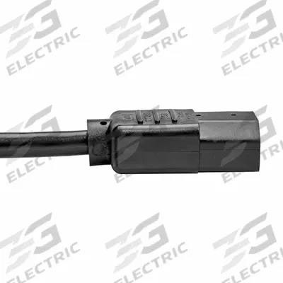 EATON TRIPP LITE Power Cord: 6 ft Lg, 3/14, 5-15P Plug, Non-NEMA Receptacle, C13 Receptacle - Electronic Equipment Power Cords