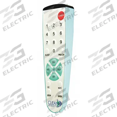 CLEAN REMOTE Universal Clean Remote Control for Healthcare, Big Buttons: Universal, CR2BB - Television Remotes