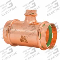 QUICKFITTING SUREPRESS Crimp Tee Fitting: 2 in CTS x 2 in CTS x 3/4 in CTS size, Copper, EPDM O-Ring (MPN SPWT662R). Key specifications — Brand: QUICKFITTING SUREPRESS; Broad - Material for Bullet: Copper Or Bronze; Brand - Broad: QUICKFITTING SUREPRESS.