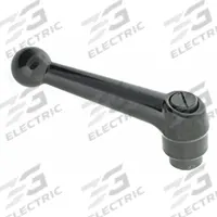APPROVED VENDOR Adjustable Handle: Zinc w/ Steel Thread, M12, 95 mm Lg (MPN MA-79042). Key specifications — Brand: APPROVED VENDOR.