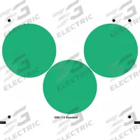 ACCUFORMNMC Gauge Marking Labels: Green, Polyester, 3 PK (MPN GML112GN). Key specifications — Label Color: Green; Label Material: Polyester.