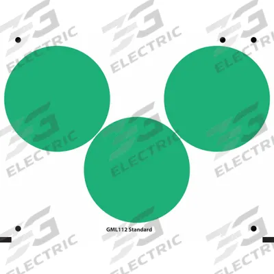 ACCUFORMNMC Gauge Marking Labels: Green, Polyester