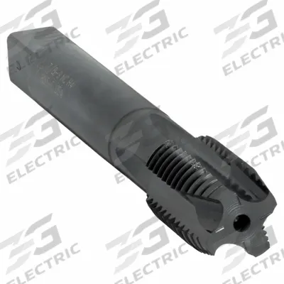 CLEVELAND Spiral Point Tap: 7/8"-9 UNC, 2B, 4 Flute, Plug Chamfer, Black Oxide Cobalt (MPN C86230) - Spiral-Point Taps for Steel & Stainless Steel