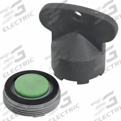 AMERICAN STANDARD Outlet: 1.5 gpm Flow Rate, Laminar Flow Outlet, Plastic, Gray Finish, Male (MPN M964171-0070A). Key specifications — Material: Plastic; Product Type: Outlet; Connection Size: M24; Brand: AMERICAN STANDARD.