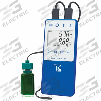 TRACEABLE Thermometers: -58°F to 140°F /-50°C to 60°C, ±0.25°C @ -40 to 60°C - Thermometers with Remote Monitoring & Data Logging