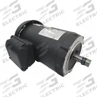 DAYTON General Purpose Motor: C-Face Mount, Totally Enclosed Fan Cooled, 1 hp, 230/460V AC (MPN 4THX5). Key specifications — Brand: DAYTON; Nameplate Voltage @ 60 Hz: 230/460V AC; Full Load Current @ 60 Hz: 3.2 / 1.6 A; Nameplate RPM @ 60 Hz: 1,140 RPM; Motor Enclosure: TEFC.