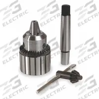 MILWAUKEE Drill Chuck: MT3, 3/16 in to 3/4 in Capacity, 48-66-3160/48-66-4020 Key, Ball Bearing (MPN 49-22-1550). Key specifications — attr1030288: MILWAUKEE; attr1030284: 49-22-1550.