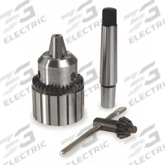 MILWAUKEE Drill Chuck: MT3, 3/16 in to 3/4 in Capacity, 48-66-3160/48-66-4020 Key, Ball Bearing (MPN 49-22-1550). Key specifications — attr1030288: MILWAUKEE; attr1030284: 49-22-1550.