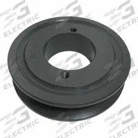 APPROVED VENDOR V-Belt Sheave: BK36H, 1 Groove, 3.75 in OD, Bushed Bore, H/QT, 4L: 3 in / 5L: 3.4 in. Key specifications — attr1318293: BK36H.