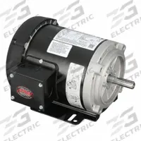 LEESON General Purpose Motors: C-Face/Universal Mount, Totally Enclosed Fan Cooled, 1 hp, 3,450 RPM (MPN 056T34F15680). Key specifications — Brand: LEESON; Nameplate Voltage @ 60 Hz: 208-230/460V AC; Full Load Current @ 60 Hz: 3.0-3.0/1.5 A; Nameplate RPM @ 60 Hz: 3,450 RPM; Motor Enclosure: TEFC.