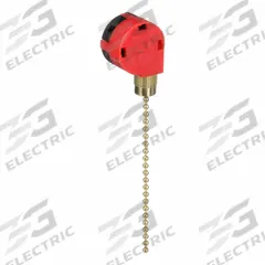 APPROVED VENDOR Pull Chain Lever Switch (MPN 61105). Key specifications — Product Type: Pull Chain Lever Switch; Brand: APPROVED VENDOR; Manufacturer Part Number: 61105; Contact Form: SP3T; Switch Function Configuration: Off.