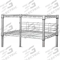 APPROVED VENDOR Ledge: 1 3/8 in x 48 in x 6 in, Steel (MPN 5GRN3). Key specifications — Material: Steel; Color: Silver; Finish: Chrome; Brand: APPROVED VENDOR; Ledge Size: 48 in.