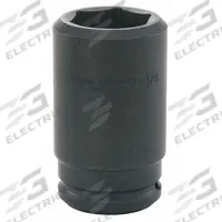 PROTO Impact Socket: 1 1/2 in Drive Size, SAE, 4 1/16 in Socket Size, 6-Point, Deep, 7 in Overall Lg (MPN J15065L). Key specifications — attr1215501: PROTO; attr1215515: Black Oxide; attr1215518: 4-1/16 in.