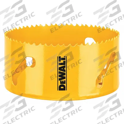 DEWALT Hole Saw: 4 5/8 in Saw Dia., 4/5 Teeth per Inch, 1 3/4 in Max. Cutting Dp - Multi-Material-Cutting Hole Saws without Arbor