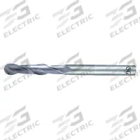 OSG Ball End Mill: Carbide, Diamond Coated, 2 Flute, 5/16" Mill Dia, 13/16" LOC, 2-1/2" OAL (MPN 70101316)