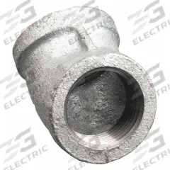 ANVIL Metal Pipe Elbow: 45° Elbow, 300 psi @ 150° F, 1/2 in x 1/2 in, Malleable Iron, Made in USA (MPN 0311023402). Key specifications — Maximum Operating Pressure: 300 psi @ 150° F; (DO NOT SEND) Manufacturer Location: Made in USA.
