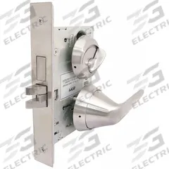TOWNSTEEL Door Lockset: Privacy Lever Locksets, Stainless Steel, ADA Compliant, Ligature-Resistant (MPN MRX-S-L-19-630). Key specifications — Ligature Resistance: Ligature-Resistant; Brand: TOWNSTEEL; Lockset Function ANSI Code: F19; Visual Indicator Message: No Message; Lockset Style: MRXL Sectional; ADA Compliant: Yes; Finish: Satin Stainless Steel : Stainless Steel.