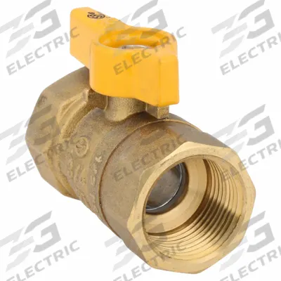 APPROVED VENDOR Manual Two-Way Ball Valve: 3/4 in, Brass, Straight, FIP x FIP - Brass Ball Valves