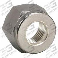 HAM-LET Compression Fitting Nut: 10 mm OD Fitting Size, Compression, Stainless Steel (MPN 761L-SS-10MM). Key specifications — Series: Let-Lok; Compatible Fitting Brands: Swagelok; Brand: HAM-LET.