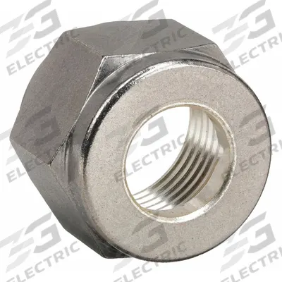 HAM-LET Compression Fitting Nut: 10 mm OD Fitting Size, Compression - Double-Ferrule Stainless Steel Fittings