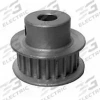 DAYTON Timing Pulley: Curvilinear, Fixed, For 6 mm Belt Wd, 22 Teeth, 3 mm Pitch, Aluminum (MPN 22-3M06M6FA6). Key specifications — Brand: DAYTON; Finish: Clear Anodized; For Belt Series: Powerhouse®.
