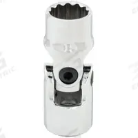 WESTWARD Flex Socket: 1/2 in Drive Size, 9/16 in Socket Size, 12-Point, Std, Chrome (MPN 10E212). Key specifications — attr1204348: WESTWARD; attr1204349: Chrome.