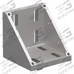 Inside Corner Bracket: Inside-Corner Bracket with Dual Support, 45 Series, 86 mm x 88 mm x 86 mm (MPN 14111). Key specifications — Material: Aluminum; Brand: 80/20; Finish: Unfinished.