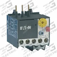 EATON Overload Relay: Thermal Protection, 3 Poles, 1NO/1NC, Phase Loss Sensitivity, Frame Size A (MPN XTOM2P4AC1). Key specifications — Brand: EATON; Auxiliary Contact Form: 1NO/1NC; Compatible Contactor Series: XT Mini Contactors; Frame Size: A; Phase Loss Sensitivity: Yes; Thermal Units Required: None (Relay Includes Integrated Bimetallic Elements); Compatible Contactors: Frame Size A.