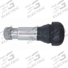 TRU-FLATE Sleeve Snap-In Valve: Tire Valve, Snap-In, 180° Valve Stem Angle, Straight, Automobiles (MPN 30-136). Key specifications — Valve Type: Snap-In; Thread Size: 0.305-32; Valve Shape: Straight; Color: Chrome; Product Type: Tire Valve; Standards: TR413; Compatible Vehicle Type: Automobiles; Material: Metal.