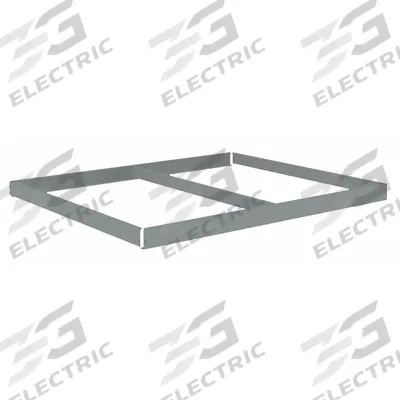 TENNSCO Shelf: 60 in x 42 in, 2,250 lb Load Capacity, Gray - Open Deck Shelf Kits for Boltless Shelving