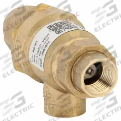 WATTS Dual Check w Atmospheric Vent: 9D, 1/2 in Pipe Size, FNPT x FNPT, 18.7 gpm Flow Rate, Brass (MPN 9D-M3-1/2"). Key specifications — Brand: WATTS; Connection Type: FNPT x FNPT.