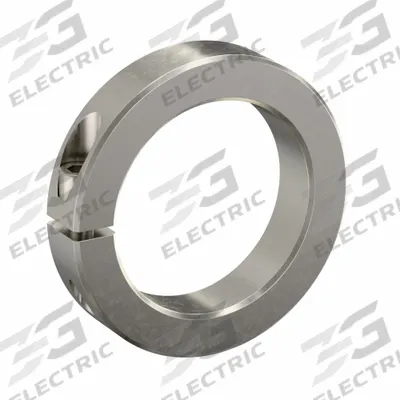 RULAND MANUFACTURING Shaft Collar: 1-Piece, Inch, Round, Clamp-On, 3 in Bore Dia - Stainless Steel Shaft Collars