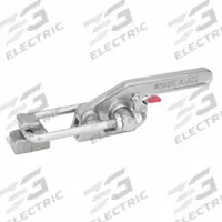 JW WINCO Latch Type Toggle Clamp: Horizontal, Includes Locking Handle, 15 mm Hook Adjustment - Max (MPN 852.3-1700-T6S-NI). Key specifications — Brand: JW WINCO; Handle Style: Locking Horizontal Handle.