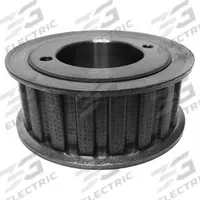 APPROVED VENDOR Timing Belt Pulley: Trapezoidal, Bushed, For H Timing Belt Section, For 1 in Belt Wd (MPN 30HH100). Key specifications — Brand: APPROVED VENDOR; Tooth Profile: Trapezoidal; Finish: Black Oxide; For Bushing Type: Split Taper.