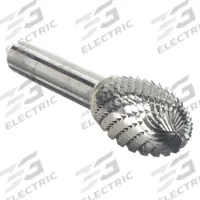 WIDIA Carbide Bur: Oval, SE-51, Double Cut, 1/4" x 3/8" Head, 1/8" Shank (MPN M41362). Key specifications — Brand: WIDIA METAL REMOVAL; Trade Number: SE-51.