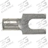 PANDUIT Fork Terminals: Bare, #6 Stud Size, 22 AWG – 16 AWG Wire Range, Std Fork, 2,000 V (MPN P18-6F-M). Key specifications — attr1307963: P18-6F-M; attr1307967: PANDUIT; attr1307972: CT.