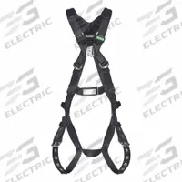 MSA Fall Protection Harnesses: Arc Flash, 400 lb Wt Capacity, Vest Harness, Quick-Connect / Tongue (MPN 10252034). Key specifications — attr655461: 10252034; attr655464: MSA; attr655505: Hips; attr655506: Welding; attr655507: Black; attr655510: No; attr655511: General Industry; attr655514: Yes.