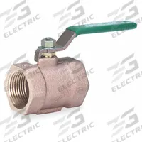 MILWAUKEE VALVE Butterfly Disc Valve: 3/8 in Pipe Size, NPT, 175 psi Max. Pressure (CWP), Bronze (MPN BB2-102-3/8). Key specifications — Brand: MILWAUKEE VALVE; Handle Type: Lever.