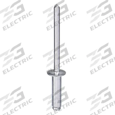 APPROVED VENDOR Blind Rivet,0.1875 in dia,PK100: Inch, 17/32 in Body Lg, 0.1875 in Shank Dia - Domed-Head Blind Rivets