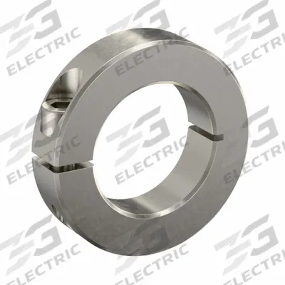 RULAND MANUFACTURING Shaft Collar: 1-Piece, Inch, Round, Clamp-On, 1 1/4 in Bore Dia - Stainless Steel Shaft Collars