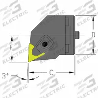 ULTRA-DEX USA Indexable Cutting Head Unit: SH24 DTUNR3 (MPN 912-000-252). Key specifications — attr257335: SH24 DTUNR3.
