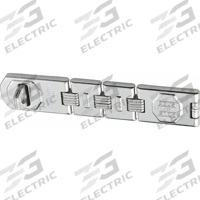 ABUS Concealed Hinge: Steel, 9 in Lg - Concealed Hasps