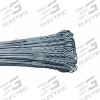 APPROVED VENDOR Bale Tie: Galvanized, Galvanized, 12 ga Wire Gauge, 0.1055 in Wire Dia, 125 PK (MPN 1812G125CO). Key specifications — Material: Steel; Number of Loops: Single Loop; Brand: APPROVED VENDOR.