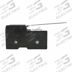 OMRON Snap Action Switch: Hinge Lever Actuator, 1NO/1NC, Solder (MPN Z-15GW4). Key specifications — AC Contact Rating: 15 A @ 250 V; Electrical Connection: Solder; Series: Z; Brand: OMRON.