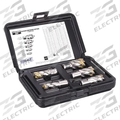 SLUGGER BY FEIN Annular Cutter Set: 1 in Max Cutting Dp, Pilot Pin Included - Annular Cutter Sets