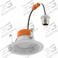 LED Downlight: 4 in Dia, 500 lm_600 lm_700 lm, 2700K/3000K/3500K/4000K/5000K, 7 W, 120V AC, White (MPN LEDRT41AS700ST9SC3SM). Key specifications — attr1262125: White; attr1262104: SYLVANIA; attr1262107: Yes; attr1262116: 60W INC; attr1262128: 2700K; attr1262094: 120V AC.