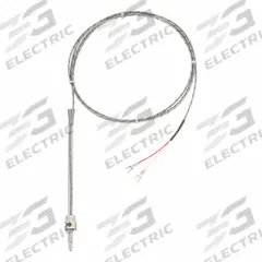 TEMPCO Spring Adjustable Thermocouple: 32°F to 1,400°F /0°C to 760°C, For Solids/Surfaces Media Type (MPN TCP10221). Key specifications — attr1275721: TEMPCO; attr1275707: ±2.2 °C or ±0.75 %, Whichever is Greater.