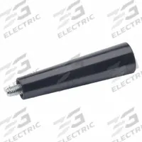 JW WINCO Tapered Handle; Cylindrical Handle: Tapered, Plastic w/ Steel Thread, M12, 14 mm Thread Lg (MPN 12NB33). Key specifications — Brand: JW WINCO.