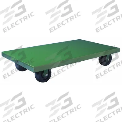 FAIRBANKS General Purpose Dolly: 1,600 lb, 27 in L x 16 in W x 5 in H Deck, Smooth - General Purpose Dollies